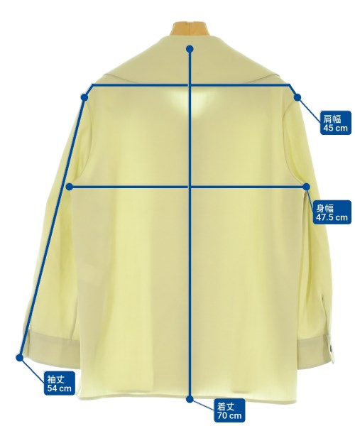 JIL SANDER（ジルサンダー）ブラウス 緑 サイズ:36(XS位) レディース/2200680044044