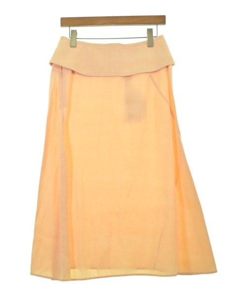 JIL SANDER（ジルサンダー）ロング・マキシ丈スカート オレンジ サイズ:36(XS位) レディース/2200681336018