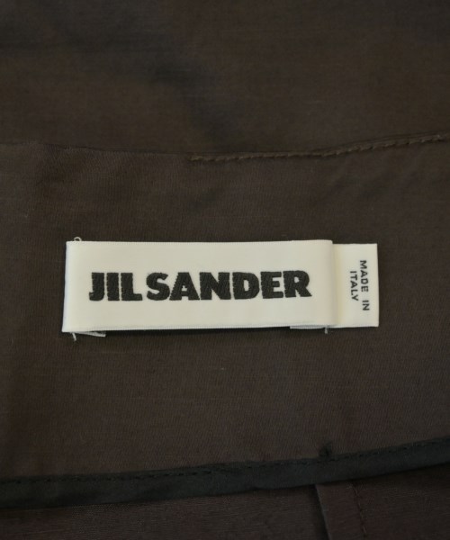 JIL SANDER（ジルサンダー）ひざ丈スカート 茶 サイズ:32(XXS位) レディース/2200681983205