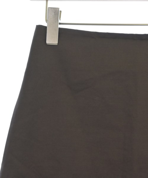 JIL SANDER（ジルサンダー）ひざ丈スカート 茶 サイズ:32(XXS位) レディース/2200681983205
