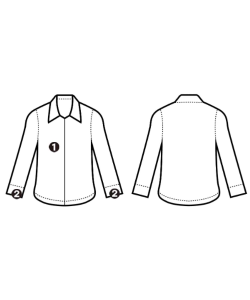 JIL SANDER（ジルサンダー）カジュアルシャツ 青 サイズ:34(XS位) レディース/2200682134279