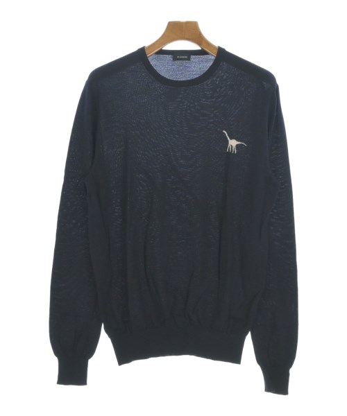 JIL SANDER(ジルサンダー)ニット・セーター 紺 サイズ:50(XL位)/2200682172271