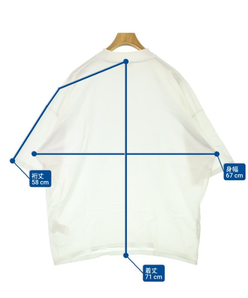 JIL SANDER（ジルサンダー）Tシャツ・カットソー 白 サイズ:L メンズ/2200693655015
