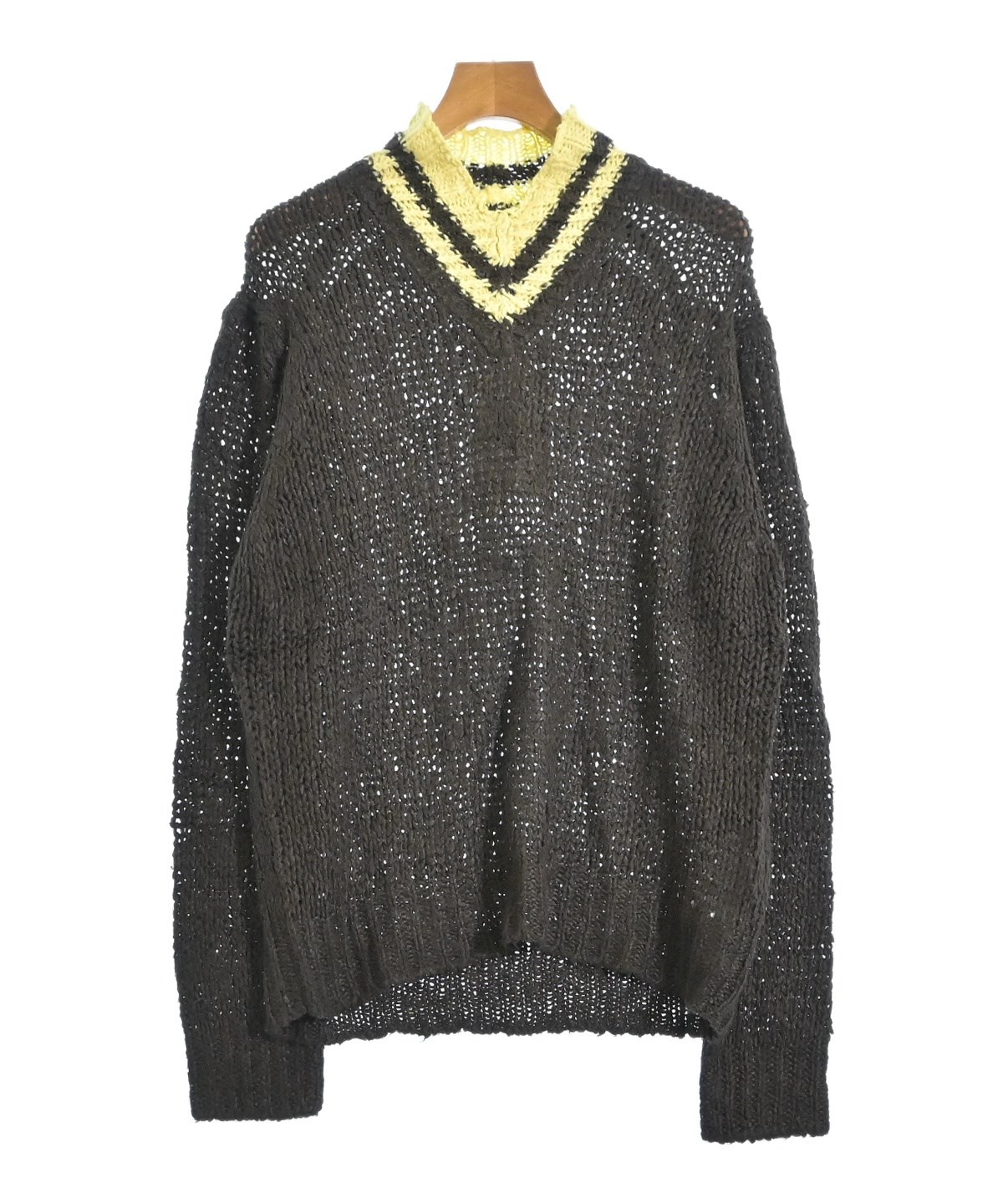 JIL SANDER（ジルサンダー）ニット・セーター 茶 サイズ:48(L位