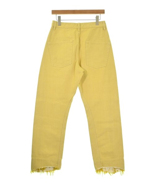 JIL SANDER（ジルサンダー）デニムパンツ 黄 サイズ:34(XXS位) レディース/2200693991304
