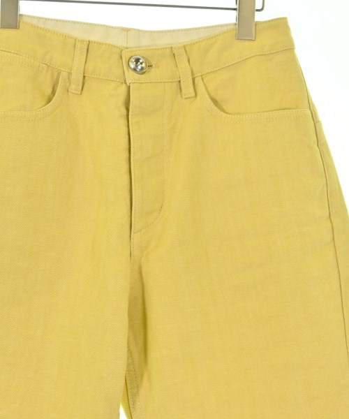 JIL SANDER（ジルサンダー）デニムパンツ 黄 サイズ:34(XXS位) レディース/2200693991304