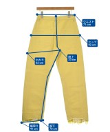 JIL SANDER（ジルサンダー）デニムパンツ 黄 サイズ:34(XXS位) レディース/2200693991304
