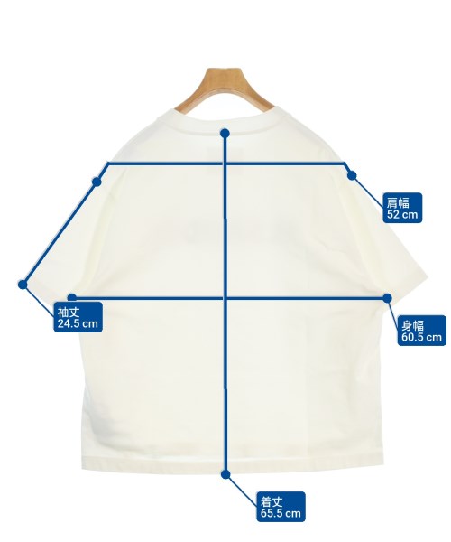 JIL SANDER（ジルサンダー）Tシャツ・カットソー 白 サイズ:XL メンズ/2200687417193