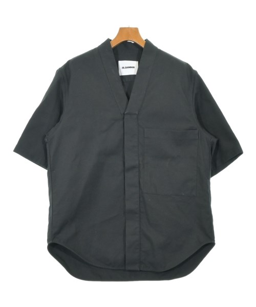 JIL SANDER(ジルサンダー)カジュアルシャツ 黒 サイズ:38(S位)/2200687417308