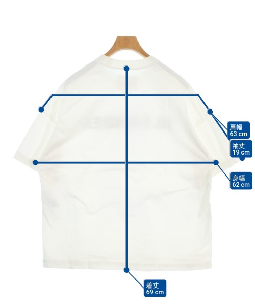 JIL SANDER（ジルサンダー）Tシャツ・カットソー 白 サイズ:M メンズ/2200687417353