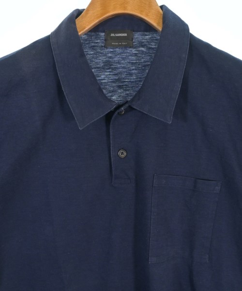 JIL SANDER（ジルサンダー）ポロシャツ 紺 サイズ:M メンズ/2200687417360