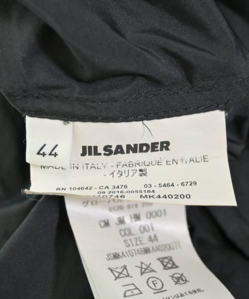 JIL SANDER（ジルサンダー）ブルゾン 黒 サイズ:44(S位) メンズ/2200693949091