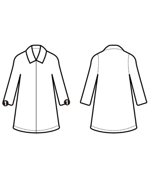 JIL SANDER（ジルサンダー）チェスターコート 白 サイズ:34(XXS位) レディース/2200694543014