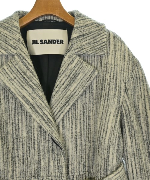 JIL SANDER（ジルサンダー）チェスターコート 白 サイズ:34(XXS位) レディース/2200694543014