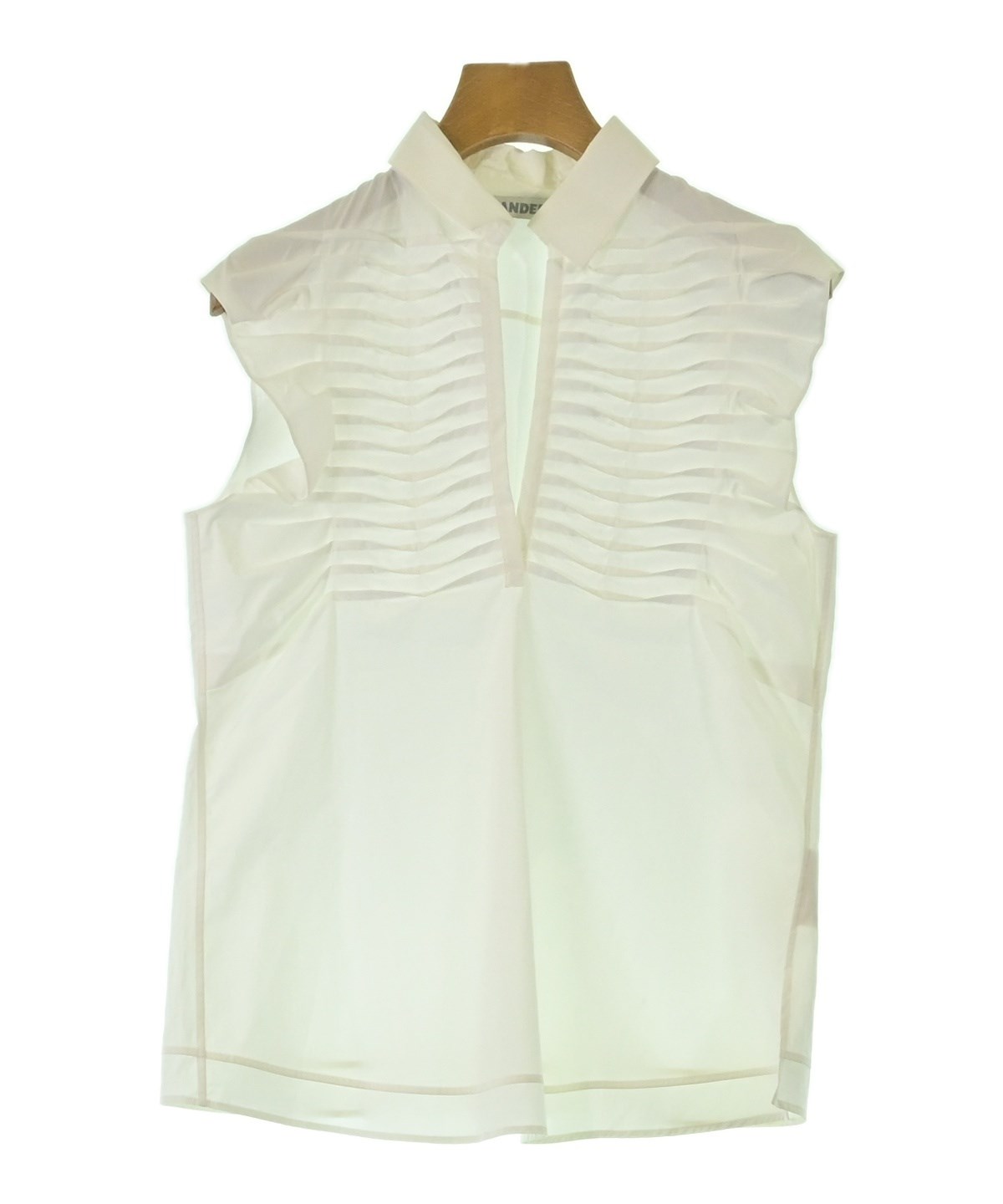 JIL SANDER（ジルサンダー）ブラウス 白 サイズ:34(M位) レディース