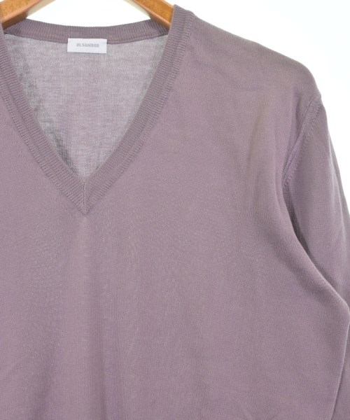 JIL SANDER（ジルサンダー）ニット・セーター 紫 サイズ:46(M位) メンズ/2200695744045