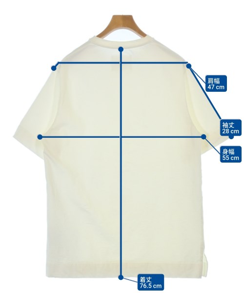 JIL SANDER（ジルサンダー）Tシャツ・カットソー 白 サイズ:S メンズ/2200692872024