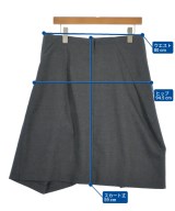 JIL SANDER（ジルサンダー）ひざ丈スカート グレー サイズ:40(M位) レディース/2200692630051