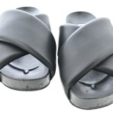JIL SANDER（ジルサンダー）サンダル 黒 サイズ:-(22.5cm位) レディース/2200692630198