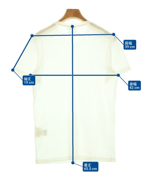 JIL SANDER（ジルサンダー）Tシャツ・カットソー 白 サイズ:S メンズ/2200697701190