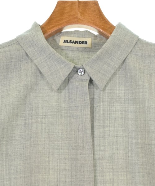 JIL SANDER（ジルサンダー）カジュアルシャツ グレー サイズ:38(S位) レディース/2200697701367