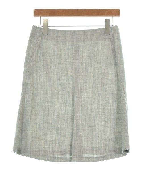 JIL SANDER(ジルサンダー)ひざ丈スカート グレー サイズ:34(XXS位)/2200697701381