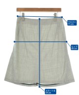 JIL SANDER（ジルサンダー）ひざ丈スカート グレー サイズ:34(XXS位) レディース/2200697701381
