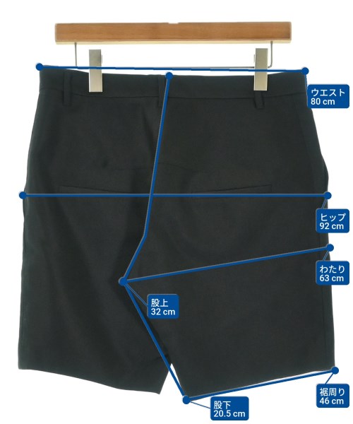 JIL SANDER（ジルサンダー）ショートパンツ 黒 サイズ:38(S位) レディース/2200697701404