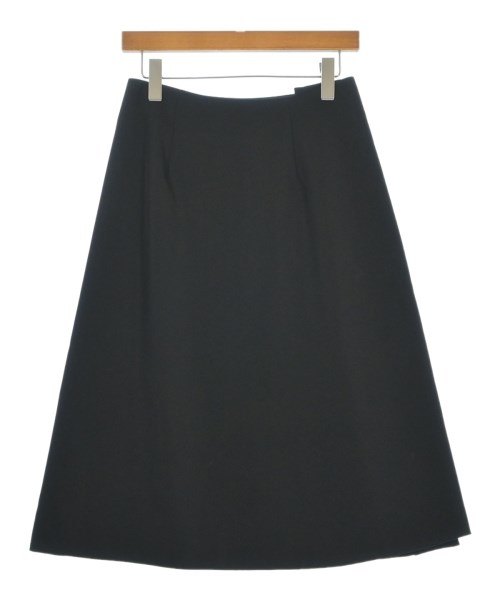 JIL SANDER(ジルサンダー)ひざ丈スカート 黒 サイズ:32(M位)/2200698060142