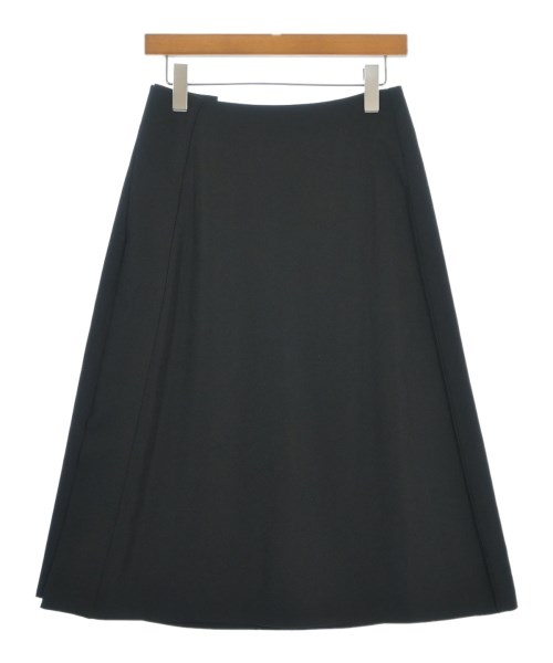 JIL SANDER（ジルサンダー）ひざ丈スカート 黒 サイズ:32(M位) レディース/2200698060142