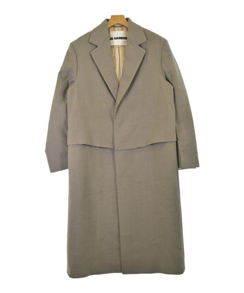 JIL SANDER(ジルサンダー)チェスターコート ベージュ サイズ:44(S位)/2200694364015