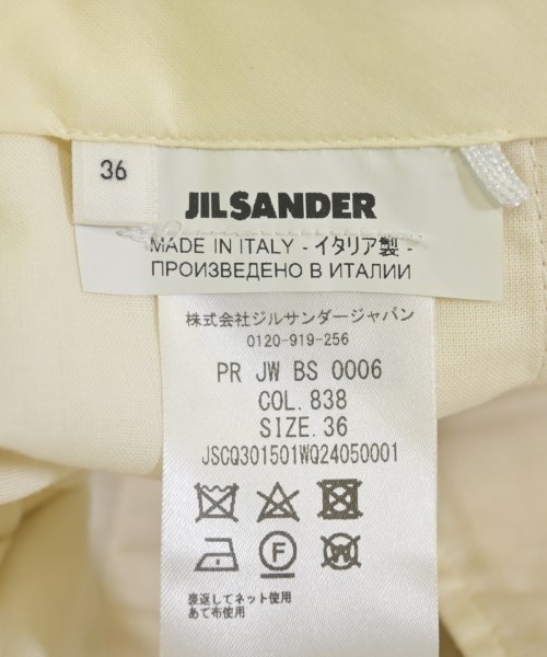 JIL SANDER（ジルサンダー）スラックス 黄 サイズ:36(XS位) レディース/2200698451247