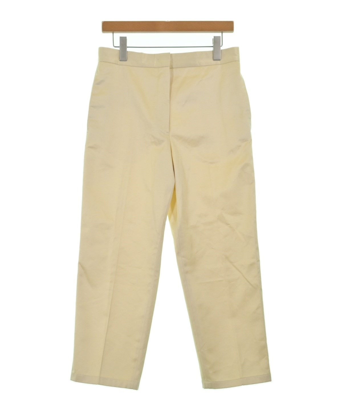【最終値下げ】【完売品】jilsanderパンツ JIL SANDER（ジルサンダー）スラックス 黄 サイズ:36(XS位) レディース