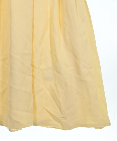 JIL SANDER（ジルサンダー）ワンピース 黄 サイズ:36(XS位) レディース/2200698451339