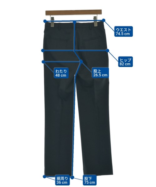 JIL SANDER（ジルサンダー）スラックス 黒 サイズ:34(XXS位) レディース/2200694112012