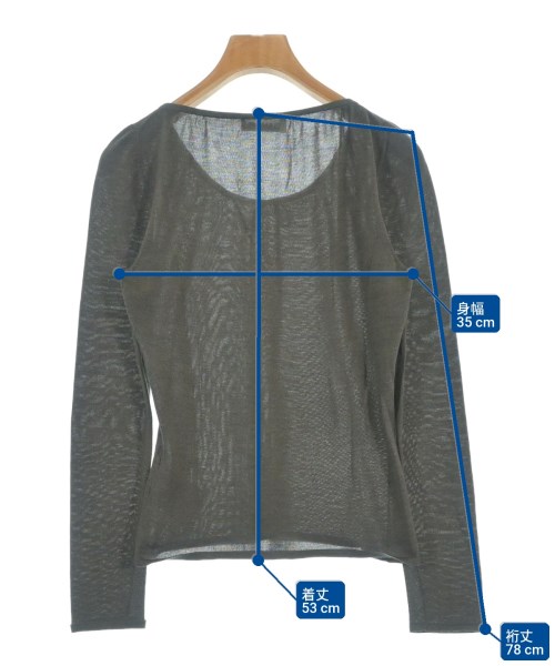 JIL SANDER（ジルサンダー）ニット・セーター グレー サイズ:34(XS位) レディース/2200696947025
