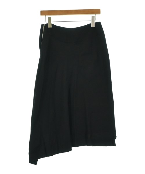 JIL SANDER（ジルサンダー）ひざ丈スカート 黒 サイズ:32(XXS位) レディース/2200699599221