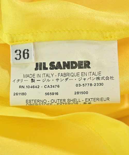JIL SANDER（ジルサンダー）ブラウス オレンジ サイズ:36(XS位) レディース/2200694592302