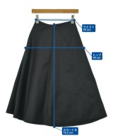 JIL SANDER（ジルサンダー）ロング・マキシ丈スカート 黒 サイズ:36(XS位) レディース/2200699947046