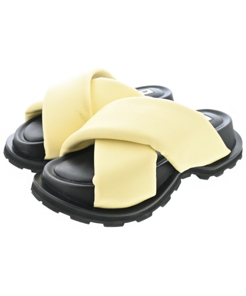 JIL SANDER（ジルサンダー）サンダル 黄 サイズ:EU36(22.5cm位) レディース/2200699950022