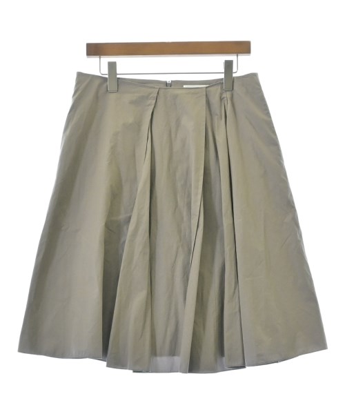 JIL SANDER(ジルサンダー)ひざ丈スカート グレー サイズ:40(M位)/2200697237019