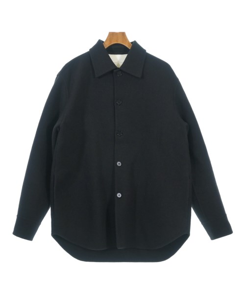 JIL SANDER(ジルサンダー)カジュアルシャツ 黒 サイズ:46(L位)/2200700615018