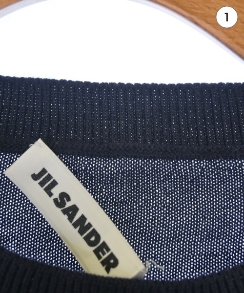 JIL SANDER（ジルサンダー）ニット・セーター 紺 サイズ:42(XS位) メンズ/2200693948018