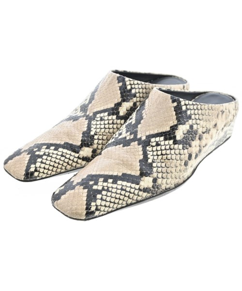 JIL SANDER(ジルサンダー)サンダル ベージュ サイズ:EU38(24.5cm位)/2200701095031