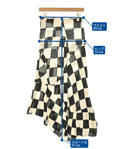 JIL SANDER（ジルサンダー）ロング・マキシ丈スカート 白 サイズ:34(XXS位) レディース/2200699294133