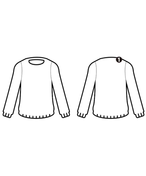 JIL SANDER（ジルサンダー）ニット・セーター 白 サイズ:34(XXS位) レディース/2200699294140