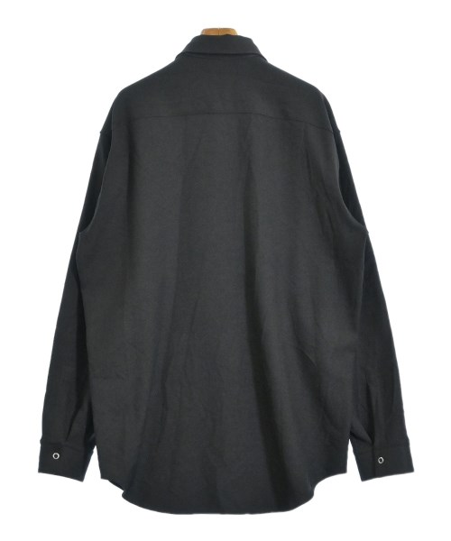 JIL SANDER（ジルサンダー）カジュアルシャツ 黒 サイズ:40(L位) メンズ/2200700658084
