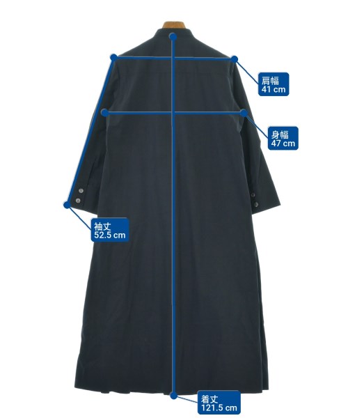 JIL SANDER（ジルサンダー）シャツワンピース 紺 サイズ:34(XXS位) レディース/2200701763527
