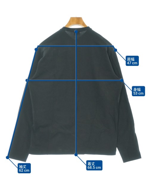 JIL SANDER（ジルサンダー）Tシャツ・カットソー 黒 サイズ:M メンズ/2200647227176