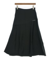 JIL SANDER（ジルサンダー）ロング・マキシ丈スカート 黒 サイズ:32(XXS位) レディース/2200655545231